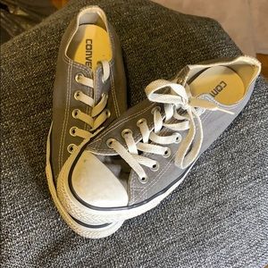Grey Low Top Converse